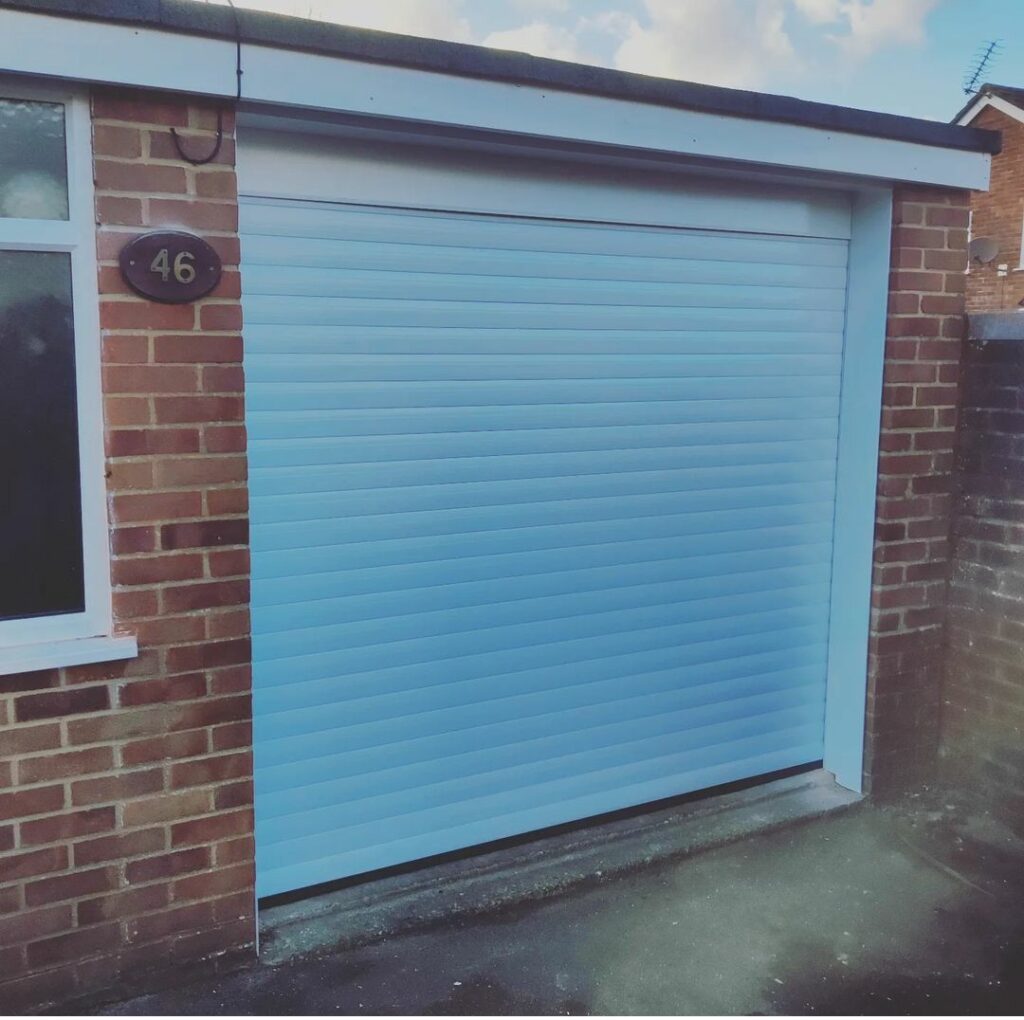 Agate Grey Roller Garage Door